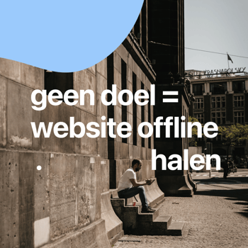 geen doel website offline